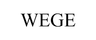 WEGE