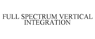 FULL SPECTRUM VERTICAL INTEGRATION