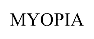 MYOPIA