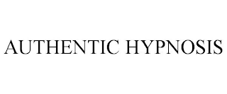 AUTHENTIC HYPNOSIS