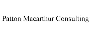 PATTON MACARTHUR CONSULTING