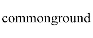 COMMONGROUND