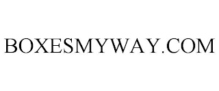 BOXESMYWAY.COM