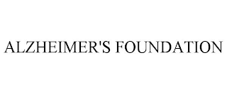 ALZHEIMER'S FOUNDATION