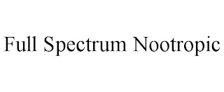 FULL SPECTRUM NOOTROPIC