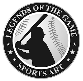 LEGENDS OF THE GAME SPORTS ART