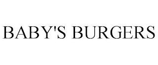 BABY'S BURGERS