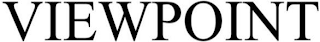 VIEWPOINT