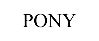 PONY