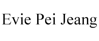 EVIE PEI JEANG