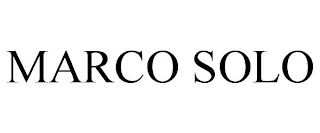 MARCO SOLO