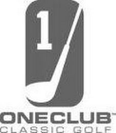 1 ONE CLUB CLASSIC GOLF