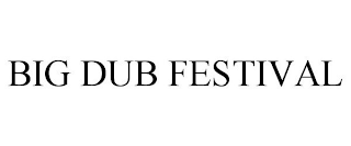 BIG DUB FESTIVAL