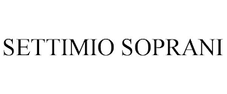 SETTIMIO SOPRANI