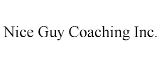 NICE GUY COACHING INC.