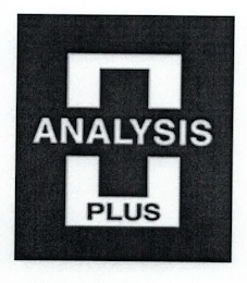 ANALYSIS PLUS