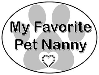 MY FAVORITE PET NANNY