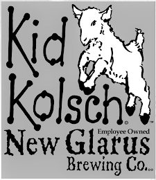 KID KOLSCH EMPLOYEE OWNED NEW GLARUS BREWING CO.