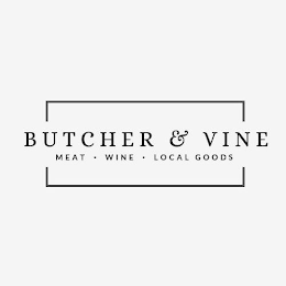 BUTCHER & VINE MEAT · WINE · LOCAL GOODS