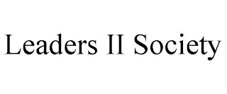 LEADERS II SOCIETY