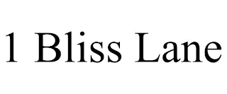 1 BLISS LANE