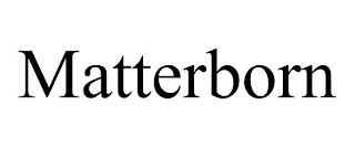MATTERBORN