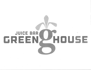 JUICE BAR GREEN G HOUSE