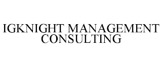 IGKNIGHT MANAGEMENT CONSULTING