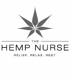 THE HEMP NURSE RELIEF. RELAX. REST.