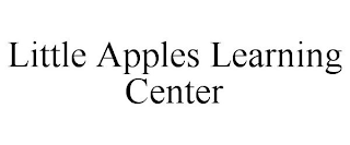 LITTLE APPLES LEARNING CENTER