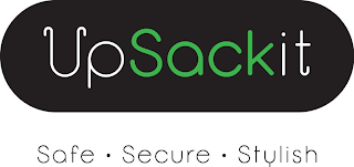 UPSACKIT SAFE · SECURE · STYLISH
