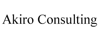 AKIRO CONSULTING