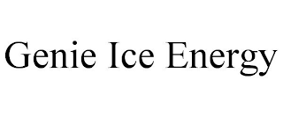 GENIE ICE ENERGY