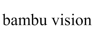 BAMBU VISION