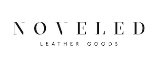 NOVELED LEATHER GOODS