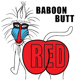 BABOON BUTT RED