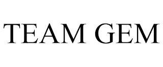 TEAM GEM