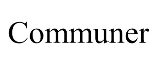 COMMUNER