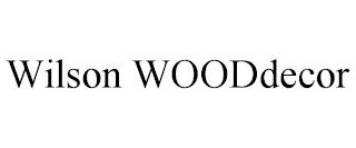 WILSON WOODDECOR