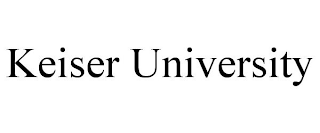 KEISER UNIVERSITY