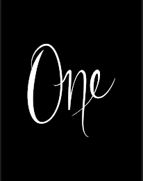 ONE