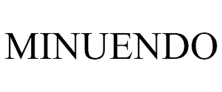 MINUENDO
