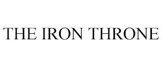 THE IRON THRONE