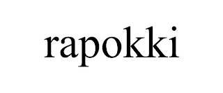 RAPOKKI