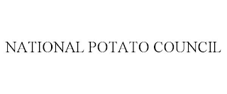 NATIONAL POTATO COUNCIL