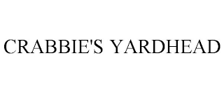 CRABBIE'S YARDHEAD