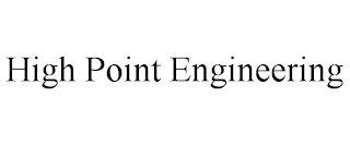 HIGH POINT ENGINEERING