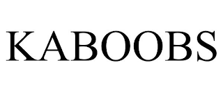 KABOOBS