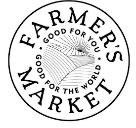 FARMER'S MARKET GOOD FOR YOU GOOD FOR THE WORLD