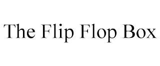 THE FLIP FLOP BOX